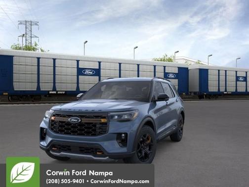 Vapor Blue Metallic 2026 Ford Explorer Tremor