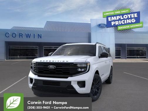 Star White Metallic Tri-Coat 2026 Ford Expedition Platinum