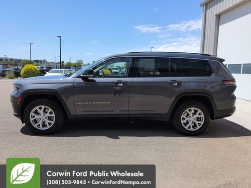 Baltic Gray Metallic Clearcoat 2021 Jeep Grand Cherokee L Limited