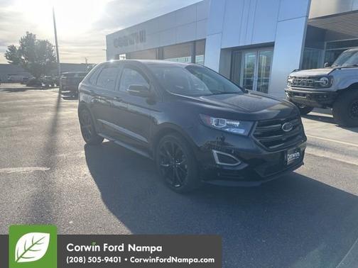 Shadow Black 2016 Ford Edge Sport