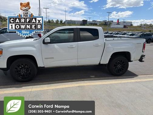 Summit White 2022 GMC Canyon 4WD Elevation