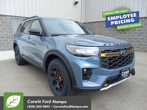 Vapor Blue Metallic 2026 Ford Explorer Tremor