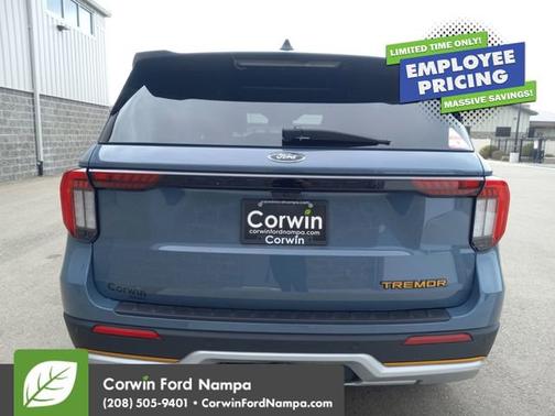 Vapor Blue Metallic 2026 Ford Explorer Tremor