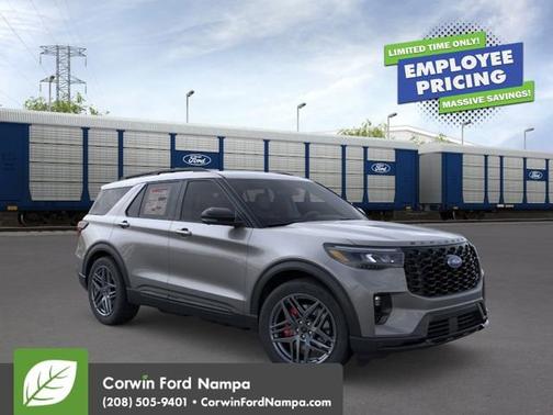 Carbonized Gray Metallic 2026 Ford Explorer ST