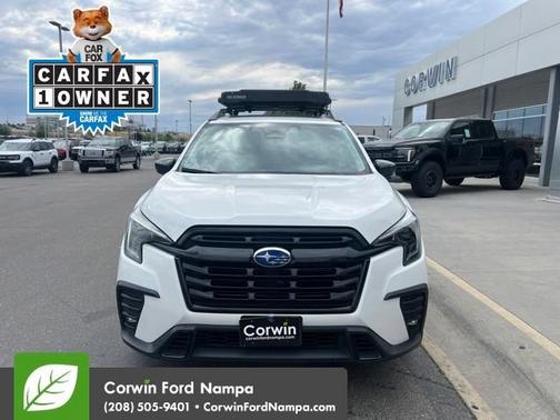 Crystal White Pearl 2024 Subaru Ascent Onyx Edition