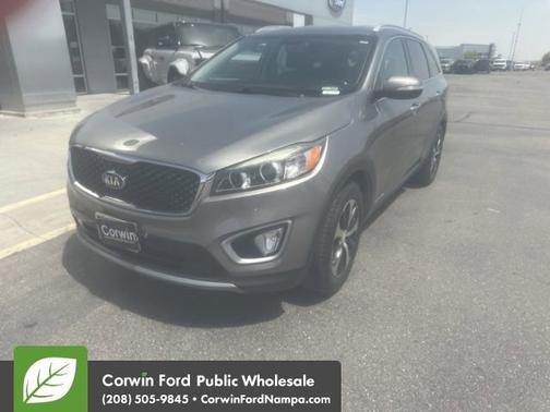 Titanium Silver 2018 Kia Sorento EX V6