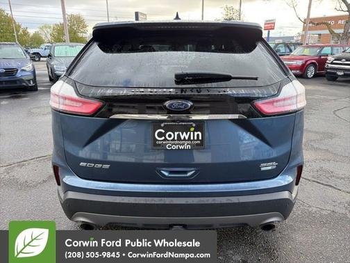 Blue Metallic 2019 Ford Edge SEL
