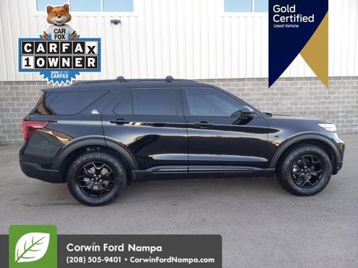 Agate Black Metallic 2023 Ford Explorer Timberline
