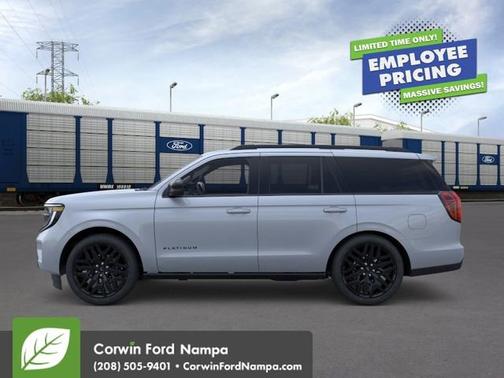 Glacier Gray Metallic Tri-Coat 2026 Ford Expedition Platinum