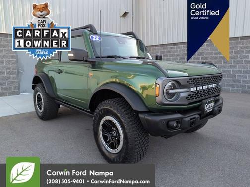 Eruption Green Metallic 2023 Ford Bronco Badlands