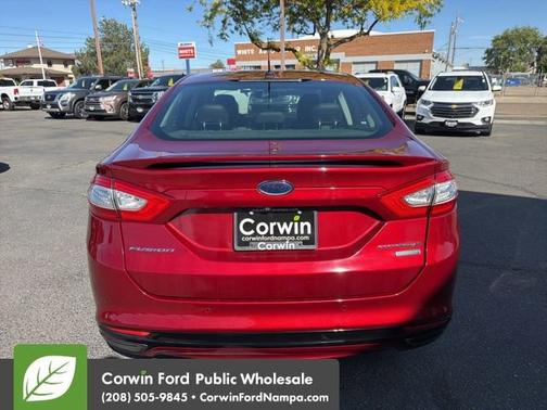 Ruby Red Metallic 2016 Ford Fusion Titanium
