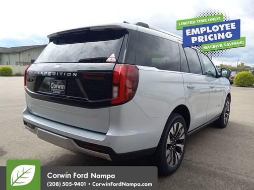 Silver Metallic 2026 Ford Expedition Platinum