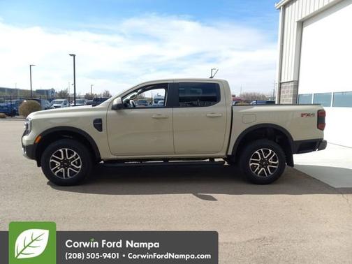 Beige 2026 Ford Ranger LARIAT