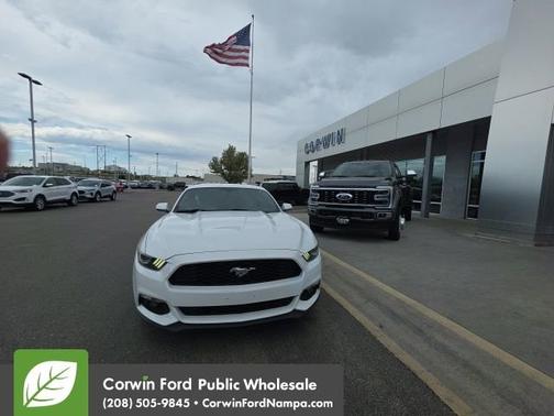 Oxford White 2015 Ford Mustang EcoBoost Premium