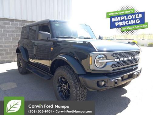 Shadow Black 2026 Ford Bronco Badlands
