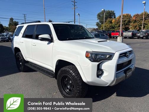 Super White 2021 Toyota 4Runner TRD Off Road Premium