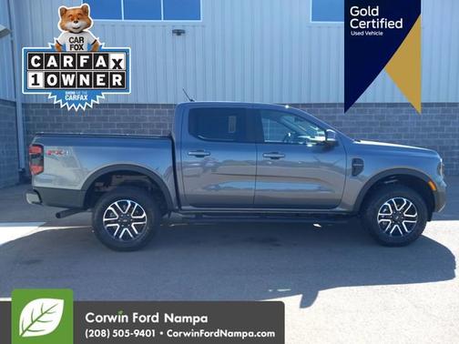 Carbonized Gray Metallic 2025 Ford Ranger LARIAT