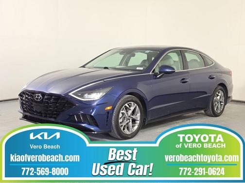 Stormy Blue 2020 Hyundai SONATA SEL