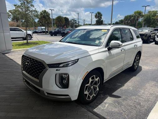 Hyper White 2022 Hyundai PALISADE Calligraphy