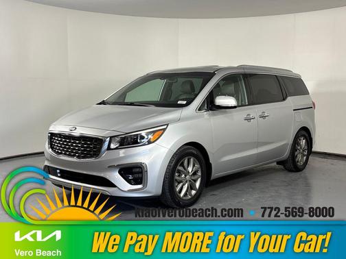 Silky Silver 2020 Kia Sedona EX