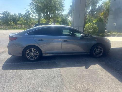 Machine Gray 2018 Hyundai SONATA Sport