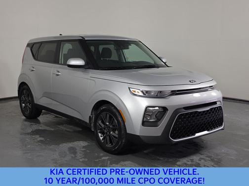 Sparkling Silver 2021 Kia Soul S