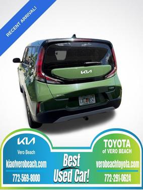 Undercover Green 2023 Kia Soul EX