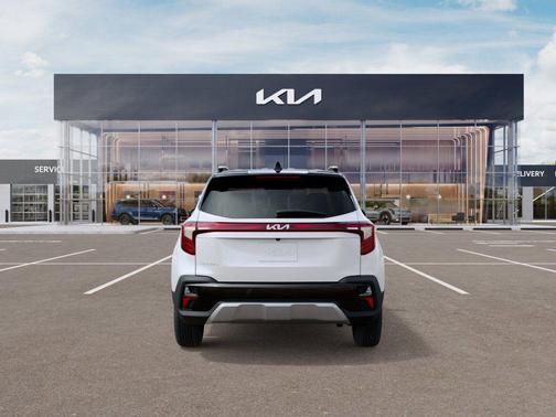 Clear White/Black Roof 2026 Kia Seltos S
