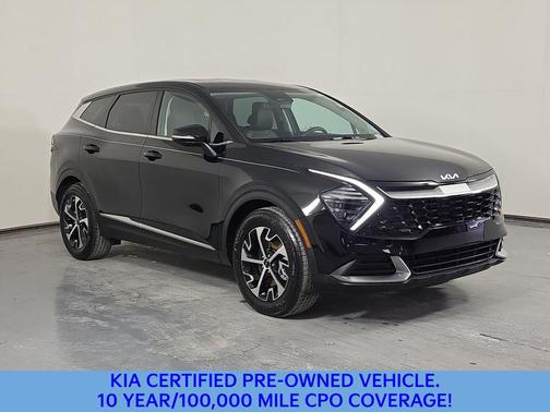 Ebony Black 2025 Kia Sportage EX