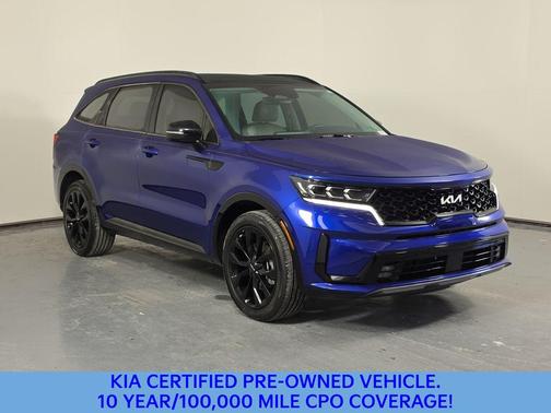 Sapphire Blue 2022 Kia Sorento SX