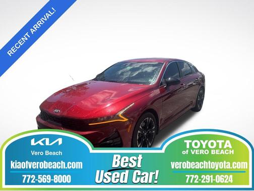 Passion Red 2021 Kia K5 GT-Line