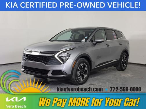 Steel Gray 2023 Kia Sportage LX