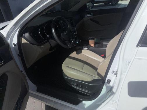 Snow White Pearl 2013 Kia Optima EX