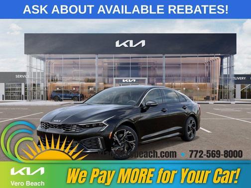 Aurora Black Pearl 2026 Kia K5 GT-Line AWD