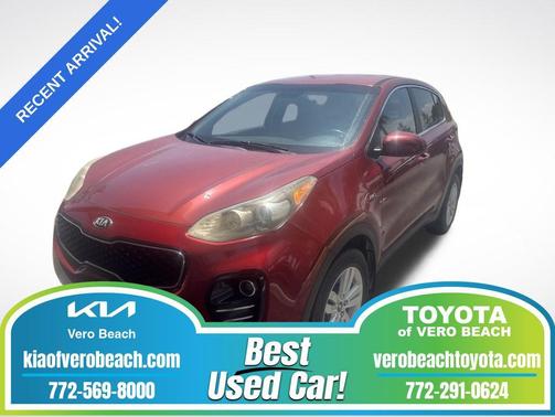 Hyper Red 2017 Kia Sportage LX
