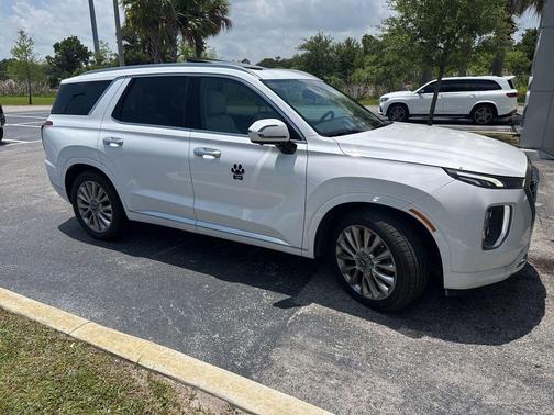 Hyper White 2020 Hyundai PALISADE Limited
