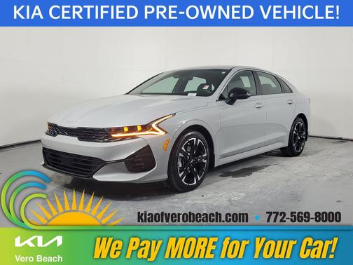 Wolf Gray 2024 Kia K5 GT-Line