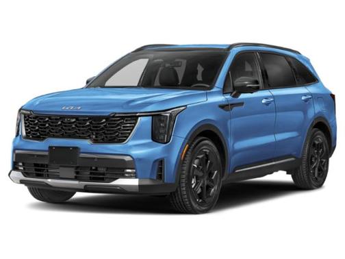 Mineral Blue 2026 Kia Sorento Hybrid SX Prestige