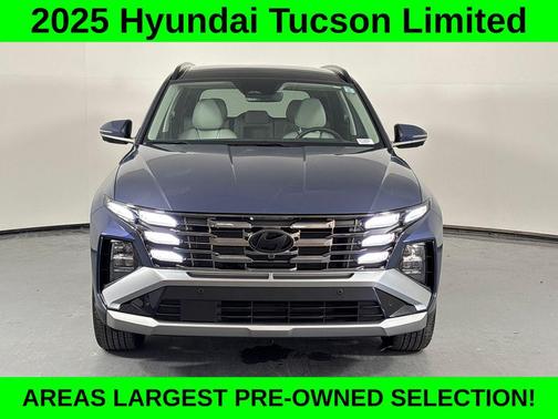 Atlantis Blue 2025 Hyundai TUCSON Limited