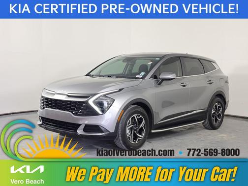 Steel Gray 2025 Kia Sportage LX