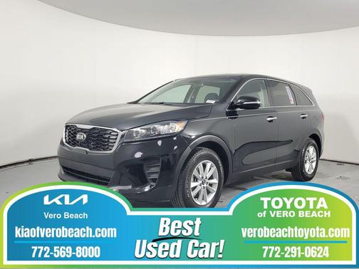 Ebony Black 2020 Kia Sorento LX