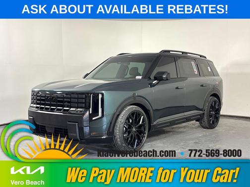 Black Jade Green 2027 Kia Telluride X-Line EX