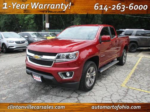 Maroon 2017 Chevrolet Colorado LT