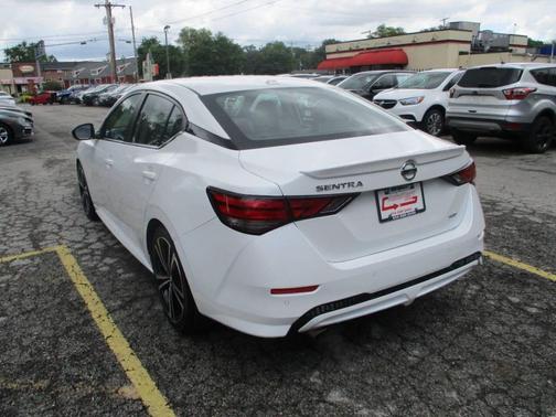 Aspen White Tricoat 2020 Nissan Sentra SR