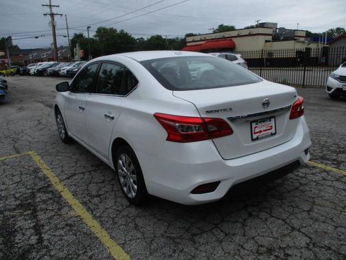 White 2017 Nissan Sentra SV