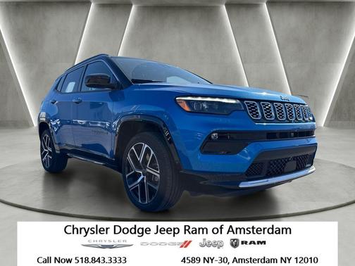 Hydro Blue Pearlcoat 2025 Jeep Compass Limited