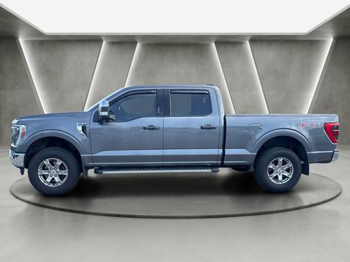 Gray 2021 Ford F-150 Lariat