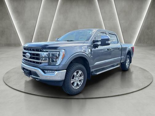 Gray 2021 Ford F-150 Lariat