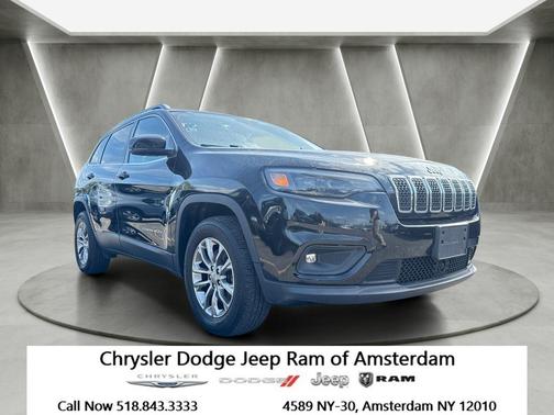 Diamond Black 2021 Jeep Cherokee Latitude Plus