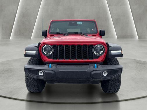 Firecracker Red Clearcoat 2025 Jeep Wrangler 4xe Rubicon